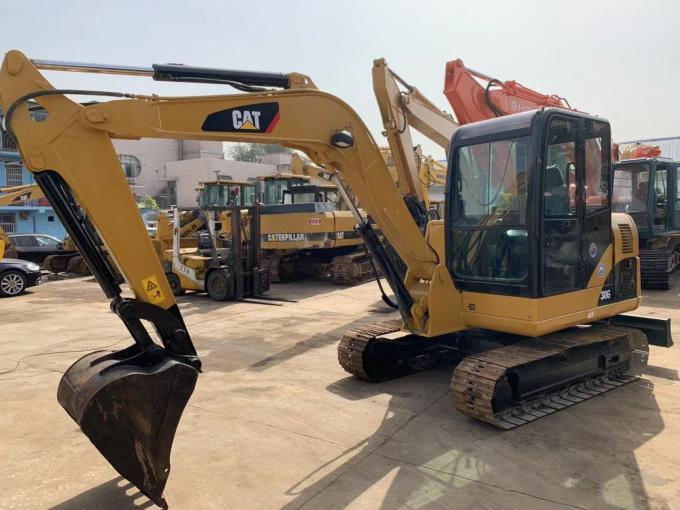 0,3m3 Bucket 5800kg Caterpillar 306D Excavator Crawler Bekas 1